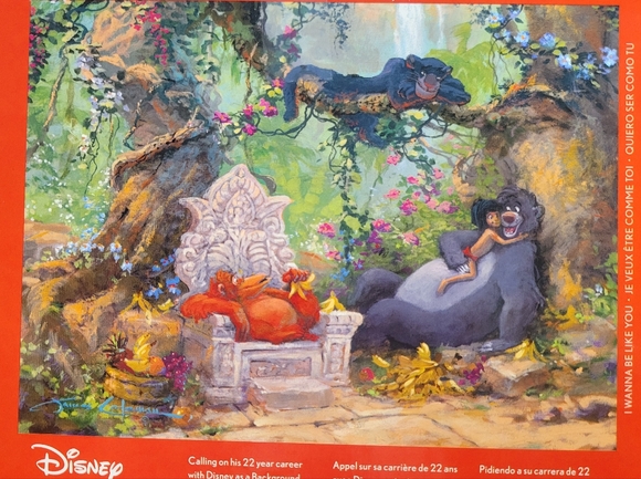 Disney I Wanna Be Like You Jungle Book 1000 pcs jigsaw puzzle OUT OF PRINT 2016 - Picture 8 of 10